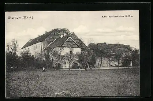 AK Storkow /Mark, Altes kurfürstliches Schloss