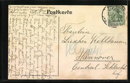 AK Freiburg i. B., Totalansicht vom Hildaturm