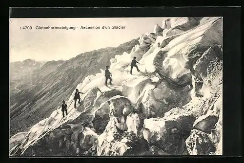 AK Gletscherbesteigung, Ascension d`un Glacier