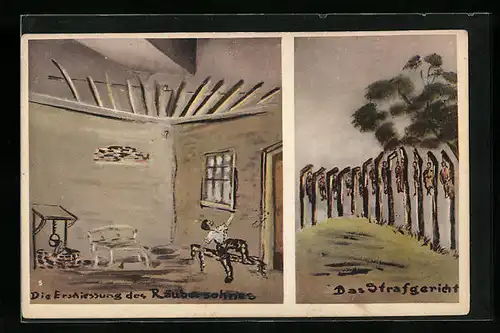 AK Die Erschiessung des Räubersohnes, Das Strafgericht