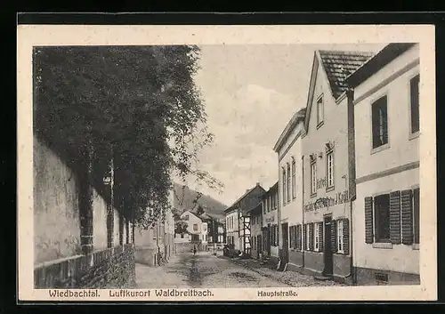 AK Wiedbachtal, Hotel Vier Jahreszeiten an der Hauptstrasse