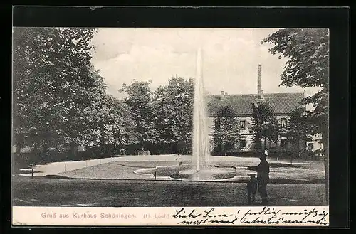 AK Schöningen, Brunnen am Kurhaus