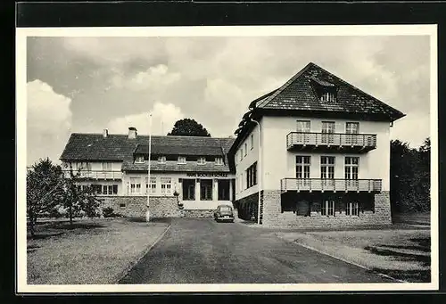 AK Hattingen / Ruhr, Blick auf die Hans-Böckler-Schule