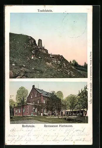AK Rothstein, Restaurant Hartmann, Teufelstein