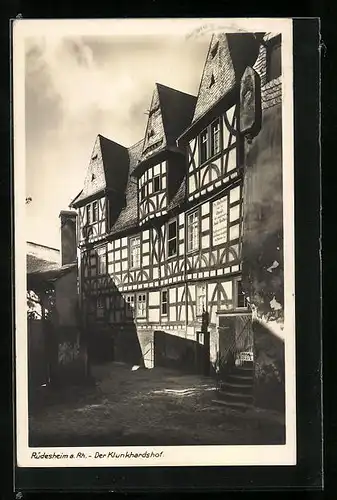 AK Rüdesheim a. Rh., Der Klunkhardshof