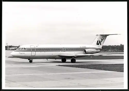 Fotografie Flugzeug - Passagierflugzeug BAC 1-11 der Air UK