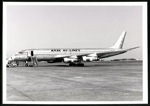 Fotografie Flugzeug - Passagierflugzeug Douglas DC-8 der Arax Air Lines