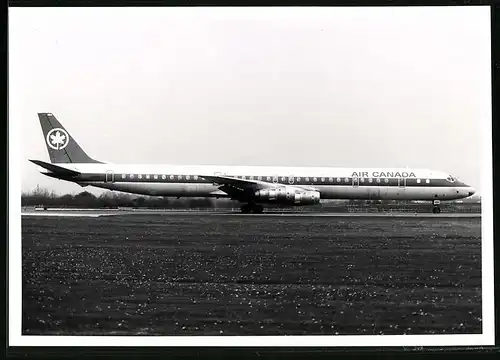 Fotografie Flugzeug - Passagierflugzeug Douglas DC-8 der Air Canada