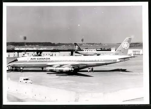 Fotografie Flugzeug - Passagierflugzeug Douglas DC-8 der Air Canada