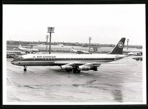 Fotografie Flugzeug - Passagierflugzeug Douglas DC-8 der Air Canada
