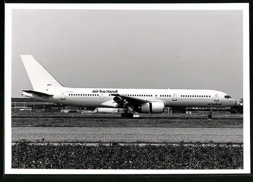 Fotografie Flugzeug - Passagierflugzeug Boeing 757 der Air Holland