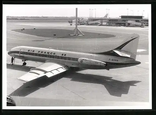 Fotografie Flugzeug - Passagierflugzeug Sud Aviation Caravelle der Air France