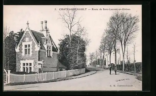 AK Chateaurenault, Route de Saint-Laurent-en-Gatines