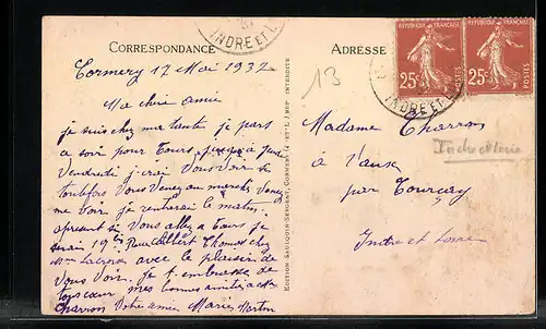 AK Cormery, Route de Montrésor