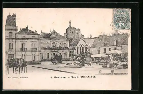 AK Montbazon, Place de l`Hotel-de-Ville