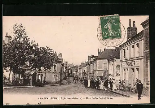 AK Chateaurenault, Rue de la Republique