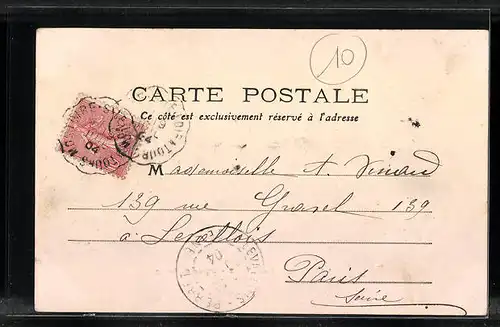 AK Villedomer, Entrée du Bourg