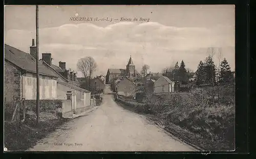 AK Nouzilly, Entrée du Bourg