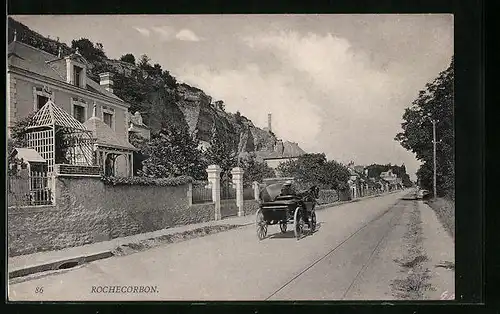 AK Rochecorbon, Une rue