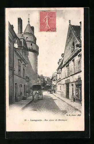 AK Langeais, Rue Anne de Bretagne