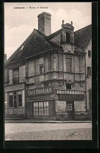 AK Langeais, Maison de Rabelais, Cafe Rabelais