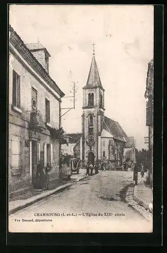 AK Chambourg, L`Eglise du XIII siecle