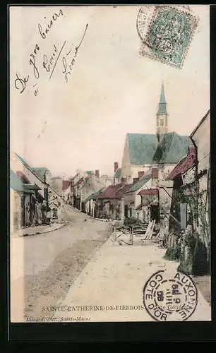 AK Sainte-Catherine-de-Fierbois, Vue Generale