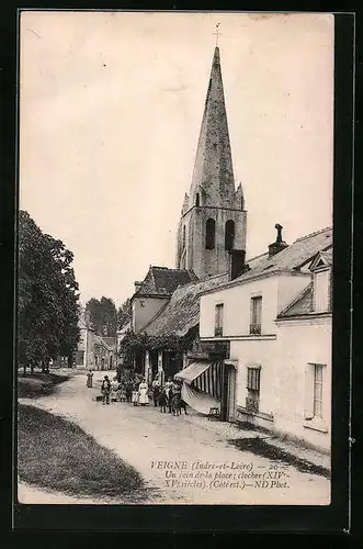 AK Veigne, Un coin de la place