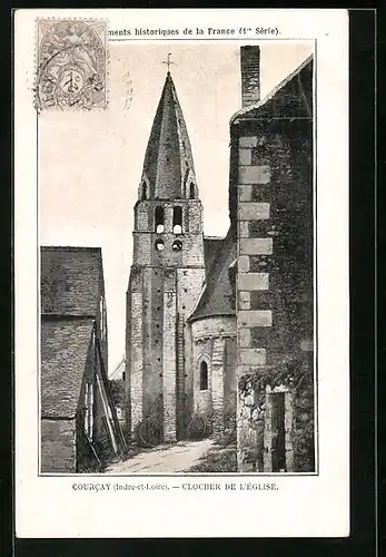 AK Courcay, Clocher de L`Eglise