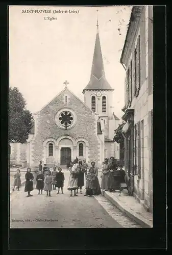 AK Saint-Flovier, L`Eglise