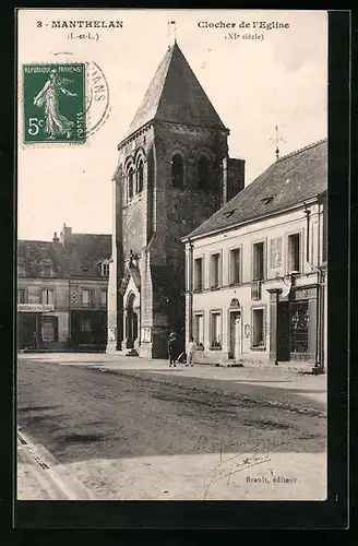 AK Manthelan, Clocher de l`Eglise