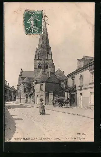 AK Cinq-Mars, Abside de l`Eglise