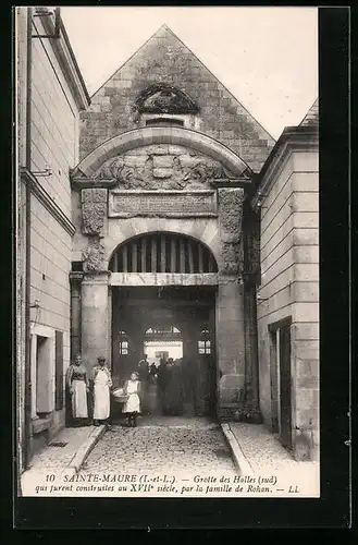 AK Sainte-Maure, Grotte des Halles