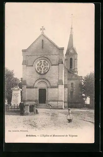 AK Breches, L`Eglise et Monument de Velpeau