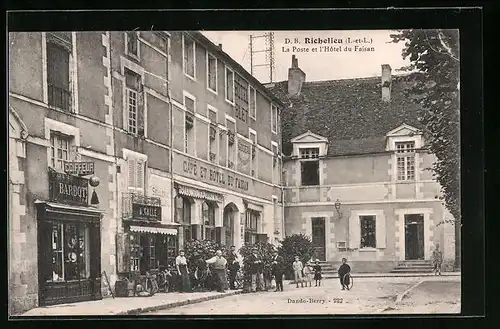 AK Richelieu, La Poste et l`Hôtel du Faisan