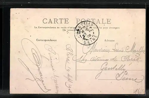 AK Bléré, La Rue du Pont