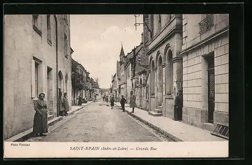 AK Saint-Epain, Grande Rue