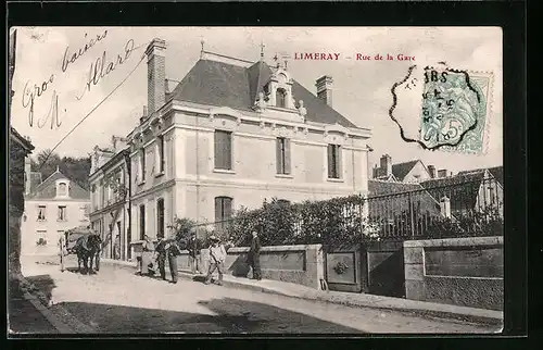 AK Limeray, Rue de la Gare