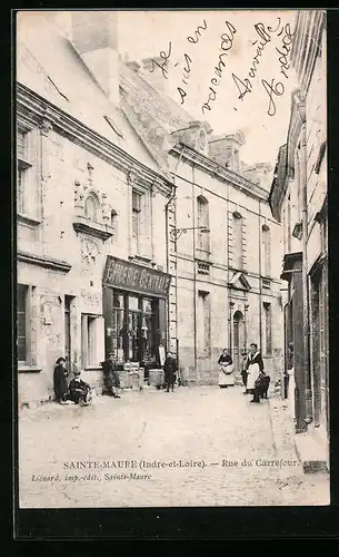 AK Sainte-Maure, Rue du Carrefour