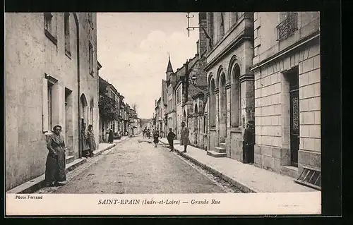 AK Saint-Epain, Grande Rue