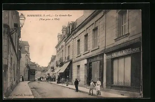 AK Bourgueil, La Grande Rue