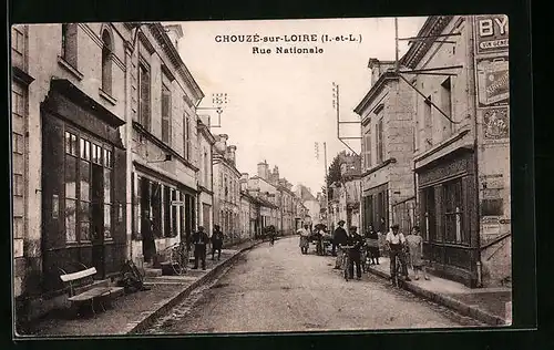 AK Chouzé-sur-Loire, Rue Nationale