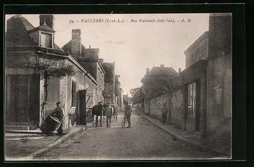 AK Vallères, Rue Nationale