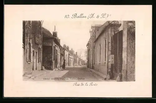 AK Ballan, Rue de la Poste