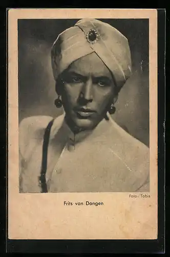AK Schauspieler Frits van Dongen in einer Filmrolle