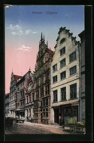 AK Bremen, Strassenpartie am Essighaus