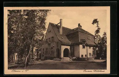 AK Plauen i. V., Gasthof Reusaer Waldhaus