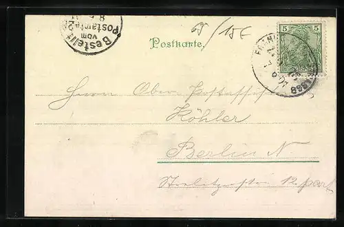 Lithographie Mainz, Theater, Gutenberg-Denkmal, Holzthurm, Neue Strassenbrücke