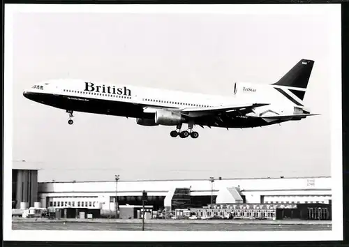 Fotografie Flugzeug Passagierflugzeug Lockheed Tristar der British Airways