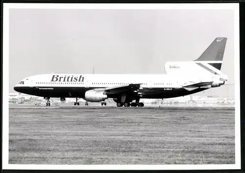 Fotografie Flugzeug Passagierflugzeug Lockheed Tristar der British Airways
